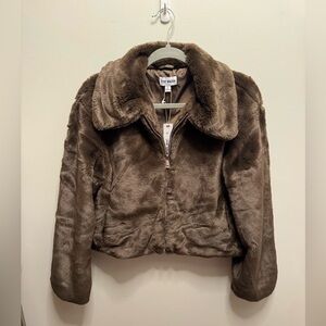 NWT Steve Madden Faux Fur Coat